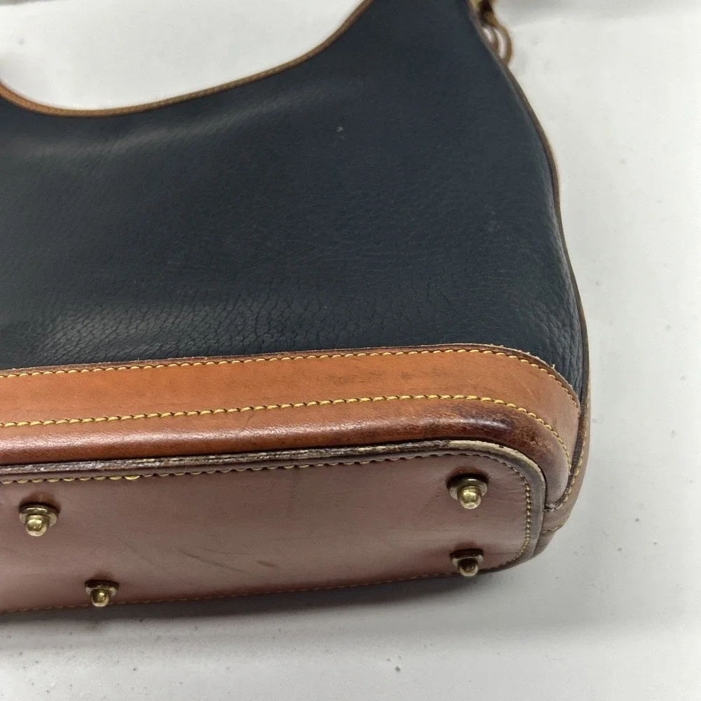 Vintage Dooney‎ And Bourke All Weather Leather Hobo Shoulder Bag